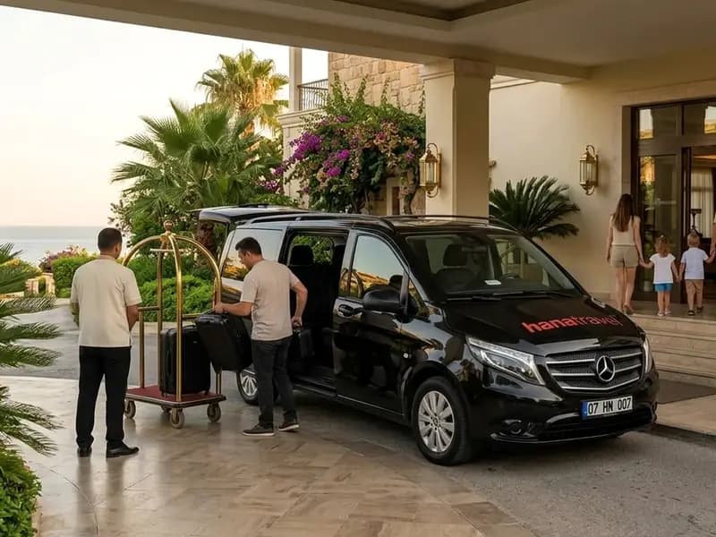 Antalya Flughafentransfer nach Kızılağaç: privater Transfer vom Flughafen Antalya