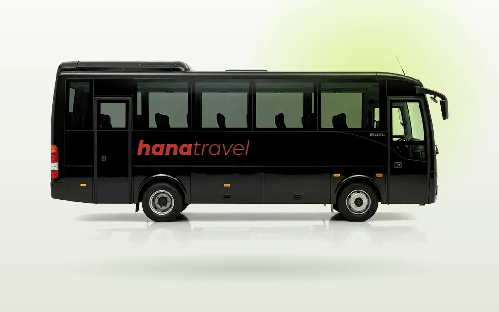 Midibus – 25 Personen: Isuzu Turquoise oder vergleichbar für den Transfer ab Flughafen Antalya – bis 25 Personen und 25 Koffer
