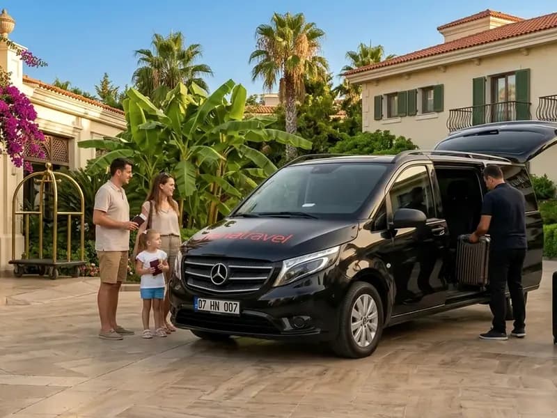 Antalya Flughafentransfer nach Mahmutlar: privater Transfer vom Flughafen Antalya